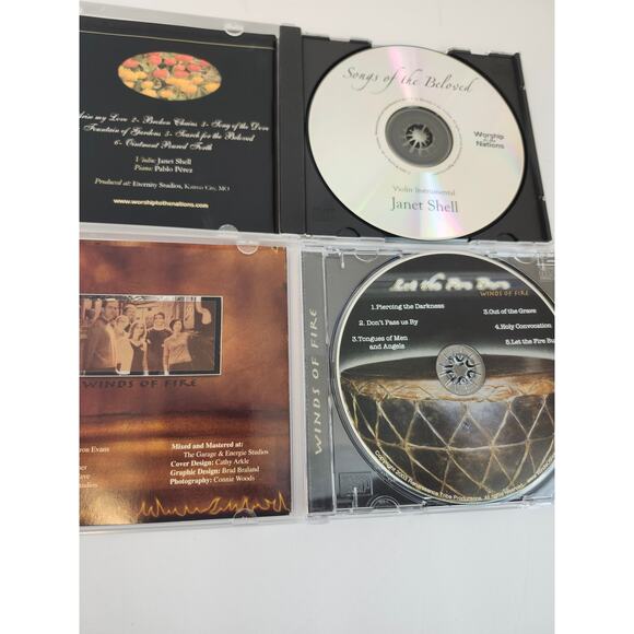 CD Bundle Of 8 Christian Music Julie Meyer Janet Shell Worship Healing - Picture 4 of 10